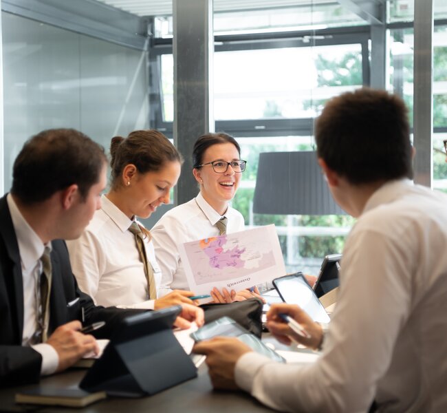Hands-on teaching at the SHL | © SHL Schweizerische Hotelfachschule Luzern